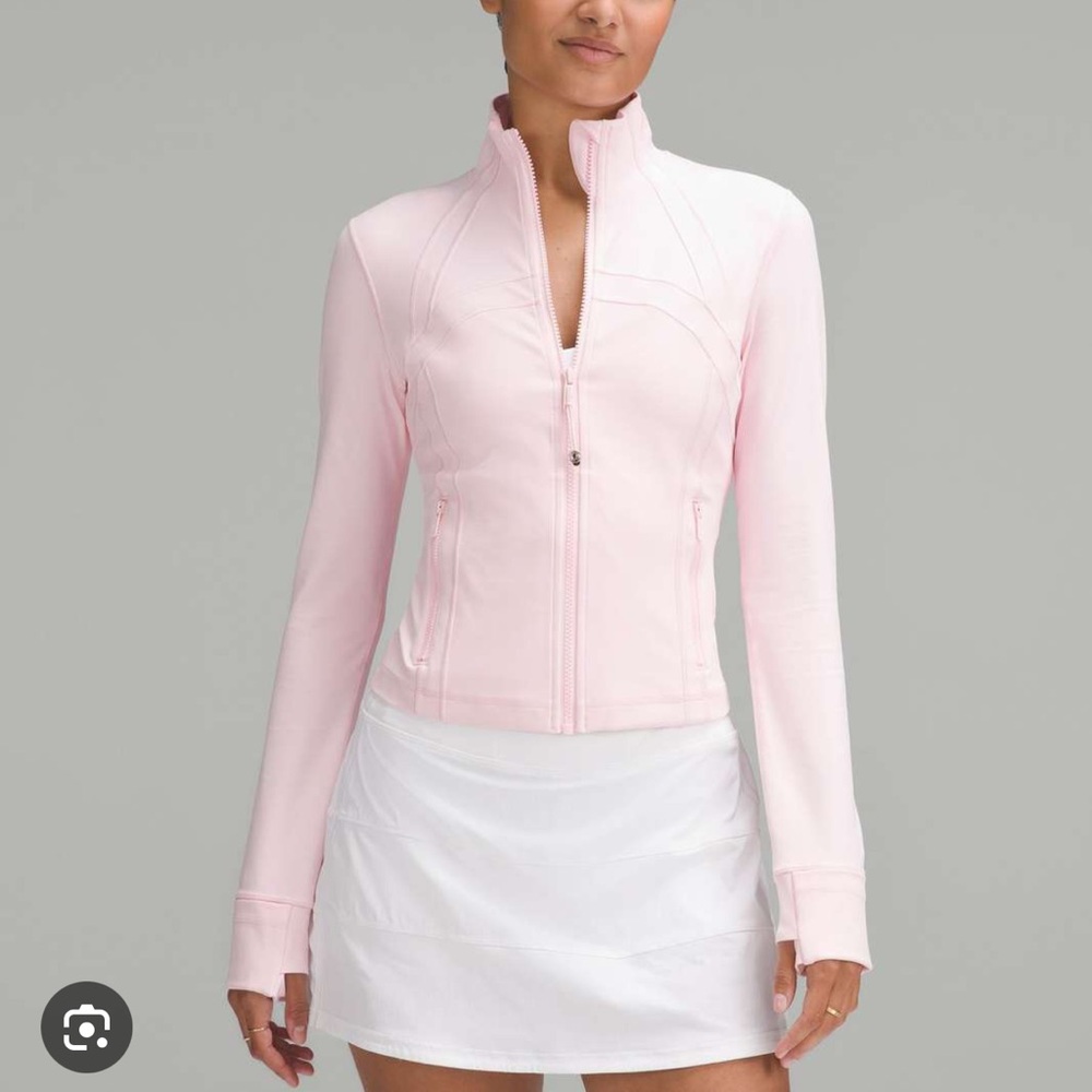 Lululemon Define Cropped Jacket *Nulu Strawberry Milkshake 2
